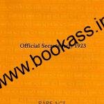 Official Secrets Act, 1923 Professional Bare Act