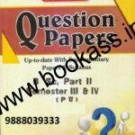 Question Papers B.Sc 2nd Year By Bindra | 3rd And 4th semester | PU Chandigarh