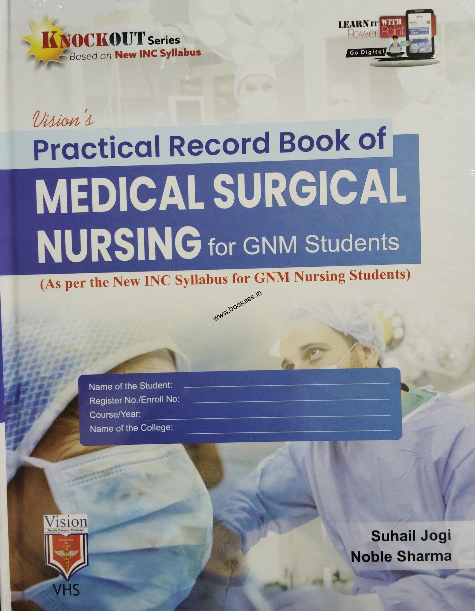 Practical Record Book of Medical Surgical Nursing For GNM Nursing By ...