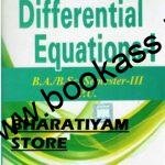 Brilliant Differential Equations 1 (Solution Mathematics) For BA/B.Sc 3rd Semester | PU Chandigarh