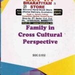 Family in Cross Cultural Perspective For MA Sociology | SOC O 832