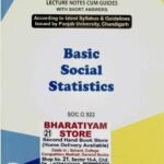 Basic Social Statistics For MA Sociology | SOC O 923