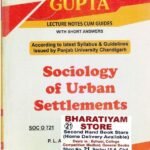 Sociology of Urban Settlements For MA Sociology | SOC O 721