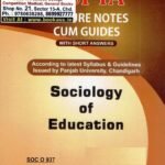 Sociology of Education For MA Sociology | SOC O 937