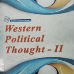 Western Political Thought 2 | MA Political Science