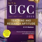 NTA UGC NET/SET/JRF Teaching and Research Aptitude Paper 1 By KVS Madaan | 2025