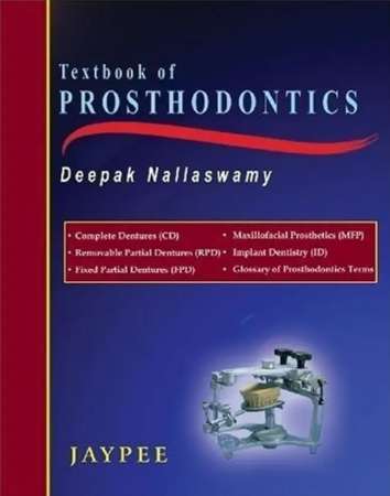 Textbook Of Prosthodontics By Deepak Nallaswamy