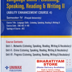 Unimax Language Skills : Listening, Speaking, Reading and Writing 2 | NEP | 4th Sem