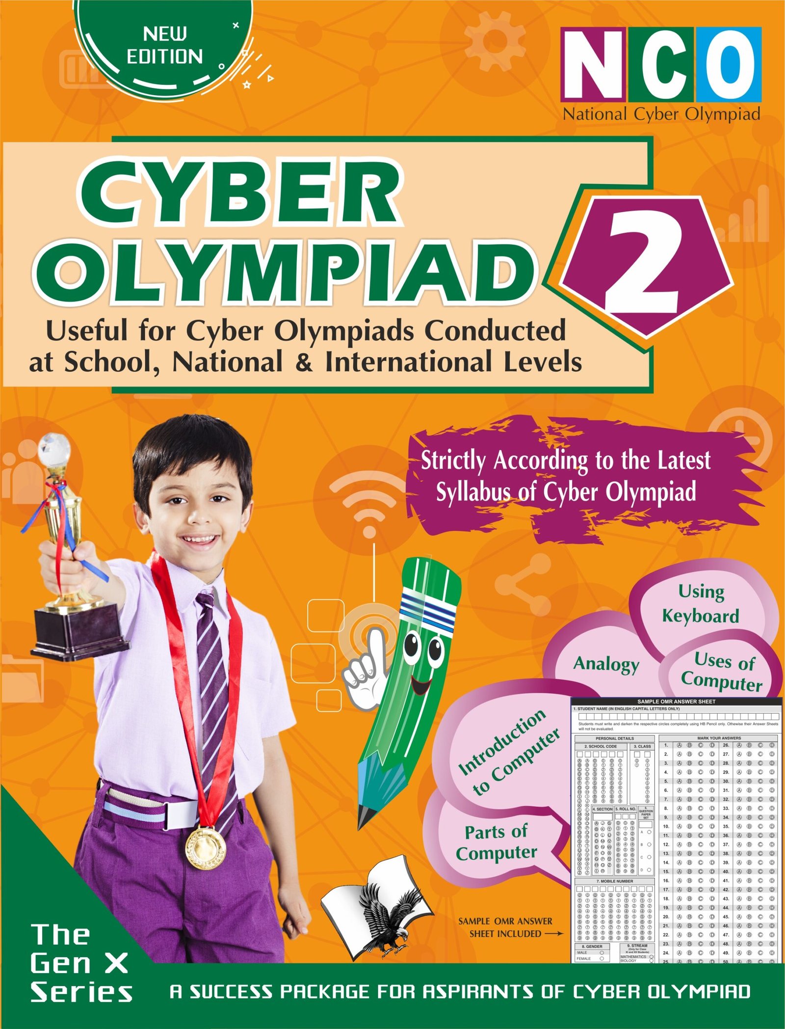 National Cyber Olympiad - Class 2(With OMR Sheets)