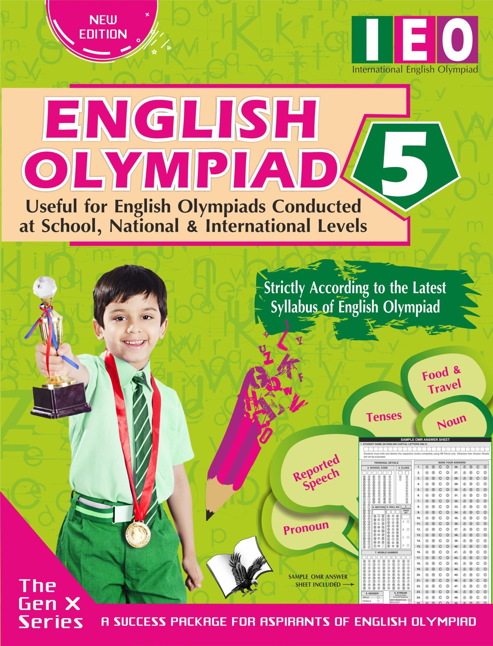 International English Olympiad - Class 5(With OMR Sheets)