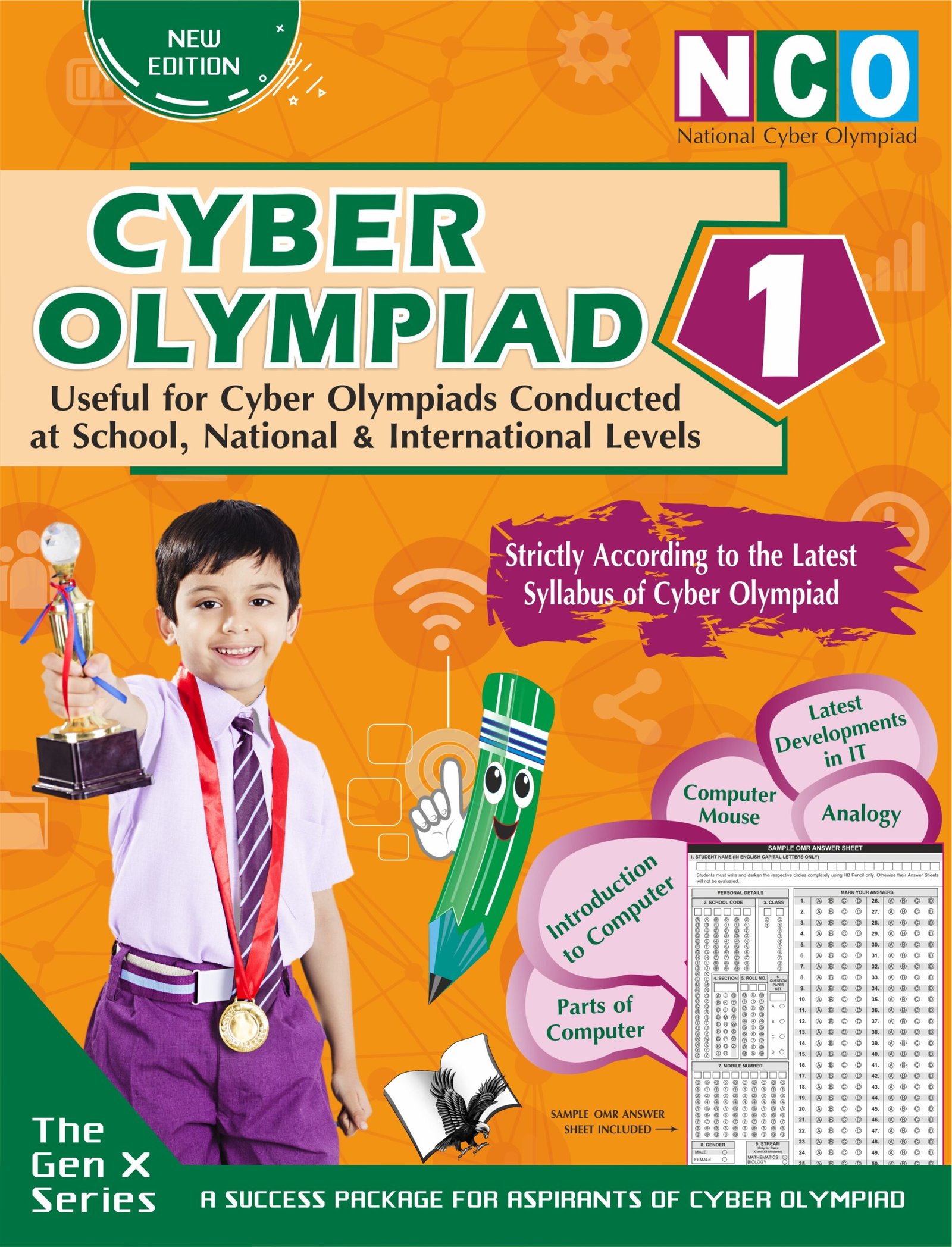 National Cyber Olympiad - Class 1 (With OMR Sheets)